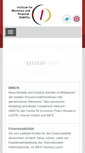 Mobile Screenshot of imfs-frankfurt.de